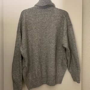 Oversized turtle neck!